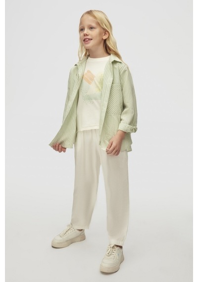 Nk Kids N.k. Unsea Kız Çocuk Tshirt - N.k. Unsea - Ecru - 13 Yaş - 38435-ecru-13 Yaş Ekru
