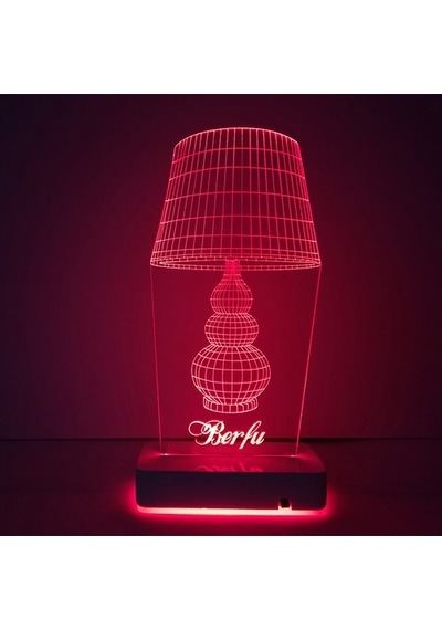 Sevgiliye Hediye 3D Led Masa Lambası