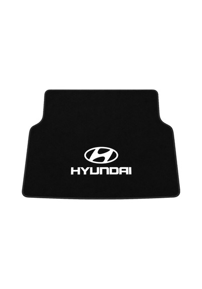 Oem Hyundai Logolu Premium Bagaj Halısı Siyah