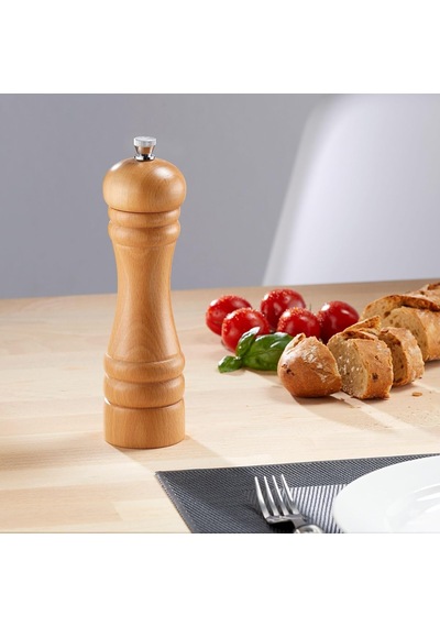 Orret Home Karabiber Değirmeni: Manuel Tuz Öğütücü, Doldurulabilir Çalkalayıcı, Baharat Pişirme Ve Servis İçin Ideal 17 Cm Sku: Smg8690010222718 Açık Ahşap