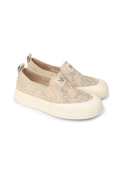 Deery Kadın Bej Slip-on Sneaker Ayakkabı - K1053zbejc01 Bej