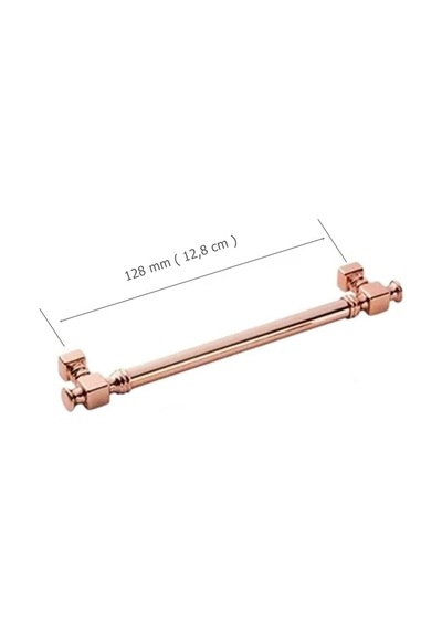 Doğanlar Dragon 128 Mm Mobilya Kulp Süper Rose Bronz
