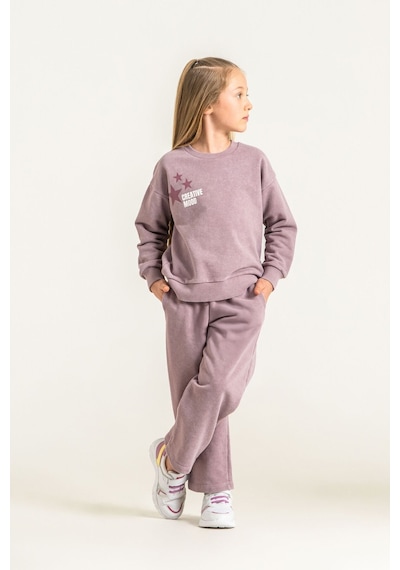 Rolypoly Kız Çocuk Creative Mood Mavi Eşofman Takımı Rp3927-c-v3 Rp3927-c-v3