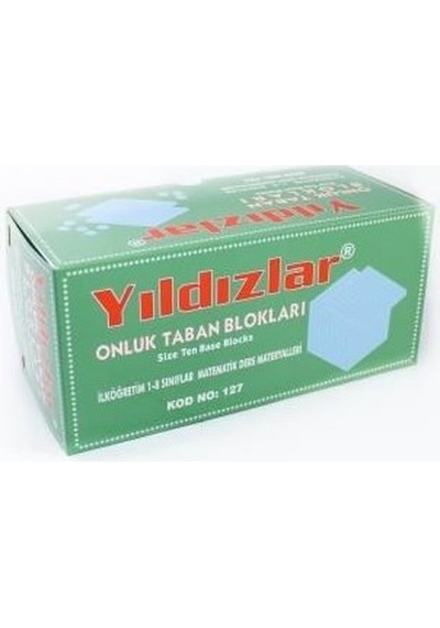 Yıldızlar Onluk Taban Blokları Kod:127