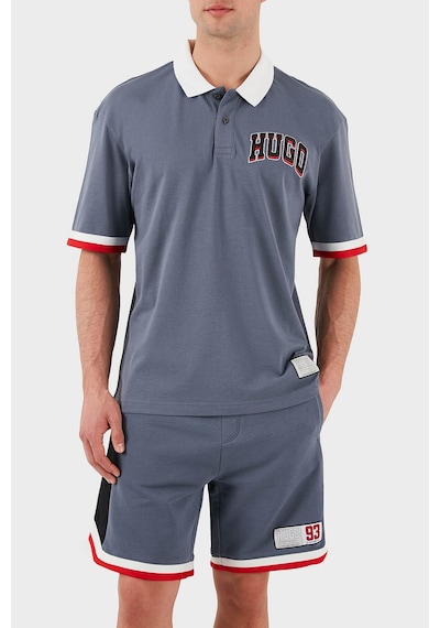 Hugo Erkek Polo Yaka T Shirt 50510183 462 Mavi Mavi
