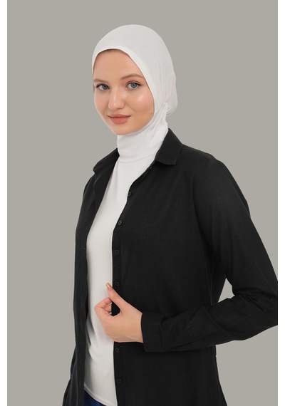 Sonbaharmoda Kadın Uzun Kollu Body Boyunluklu Boneli Tam Badi Boğazlı Likralı Penye Beyaz Sonbaharmoda Kadın Uzun Kollu Body Boyunluklu Boneli Tam Badi Boğazlı Likralı Penye Beyaz