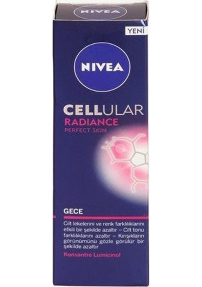 Nivea Cellular Radiance Perfect Skin Gece Kremi 40 ML