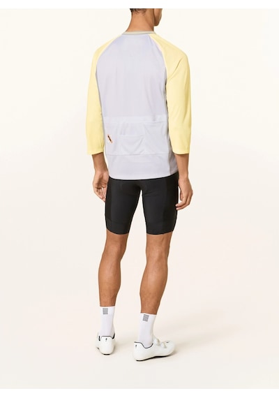 Cafe Du Cycliste Radshirt Barbara, Uzun Kollu Mesh Bisiklet Forması Sarı