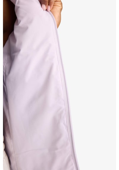 Defacto Defactofit Su Geçirmez Slim Fit Dar Kesim Dik Yaka İçi Polarlı Şişme Mont E9257ax25aupr77 Mor
