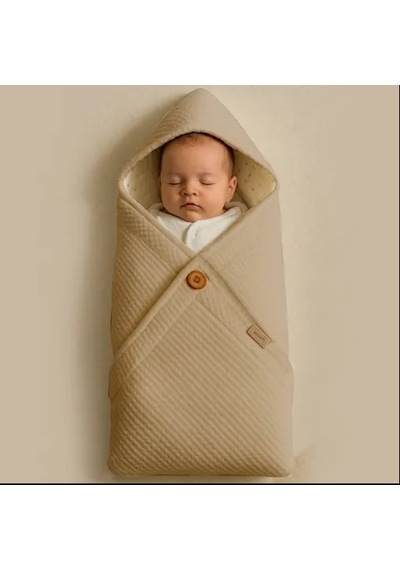 Bistyle Battaniye Triko Warm Nest Bej-12469 Bej