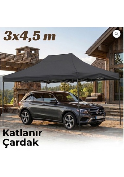 Missidea 3 4,5 Makaslı Katlanır Çardak Antrasit