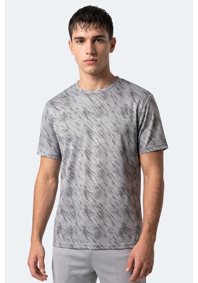Slazenger Hady I Erkek Gri Tişört
