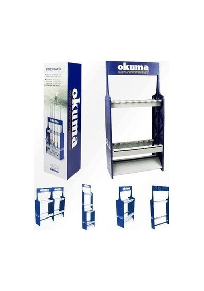 Okuma Plastic Rod Rack Kamış  Standı