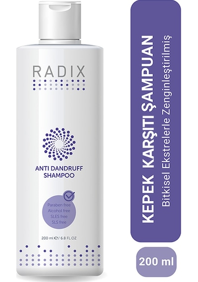 Radix Kepek Karşıtı Bakım Şampuanı 200 Ml