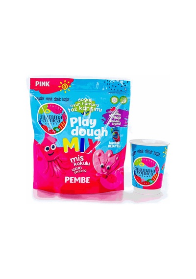 Mammacomica Dough Kendin Yap Kendin Oyna Toz Karışımı - Pembe