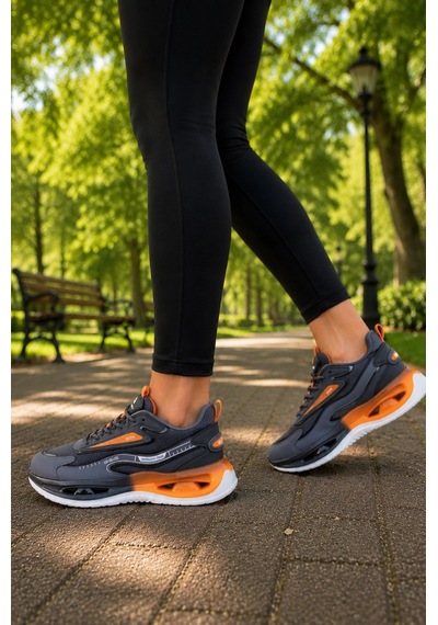 Ht Hotin Aegis Kadın Air Taban Spor Ayakkabı Günlük Rahat Koşu Ve Yürüyüş Sneaker Füme-turuncu Ht Hotin Aegis Kadın Air Taban Spor Ayakkabı Günlük Rahat Koşu Ve Yürüyüş Sneaker Füme-turuncu