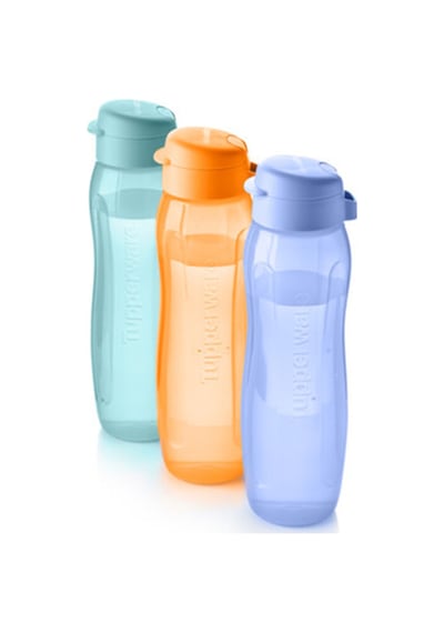 Eco Slim Şişe 750 Ml 3'lü Set Suluk Matara Çevre Dostu 3lü Set
