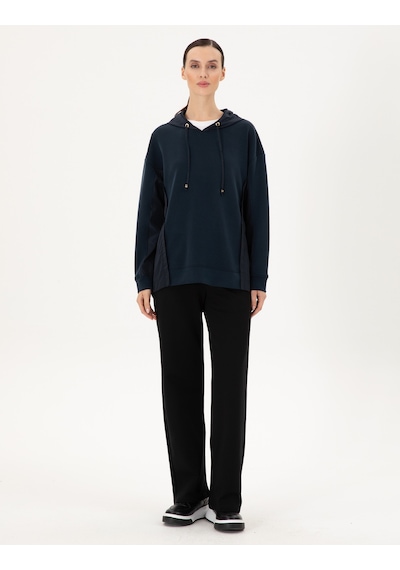 Pierre Cardin Kadın Lacivert Sweatshirt 50306463-vr033 Lacivert