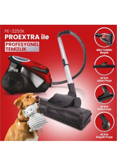 Goldmaster PE-3250K ProEXTRA Elektrikli Süpürge