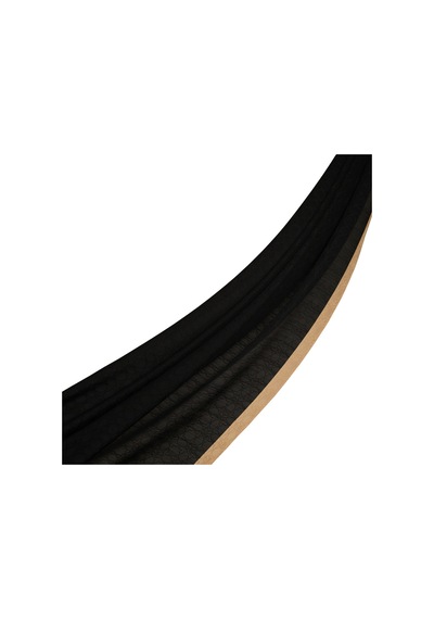 İpekevi Monogram Şal - 4356 Siyah Bej