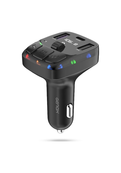 Bluetooth 5.3 Fm Transmitter Araç İçi Pd 30w Çıkışlı Led Renk Seçenekli, 028gnxy83