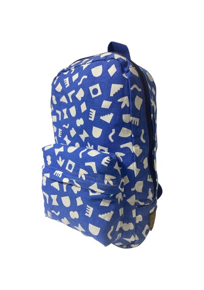 Old Cotton Cargo Kaliteli Mini Vintage Salaş Disayn Günlük Sırt Gezi Çantası 21 Cm X 34 Cm Mavi