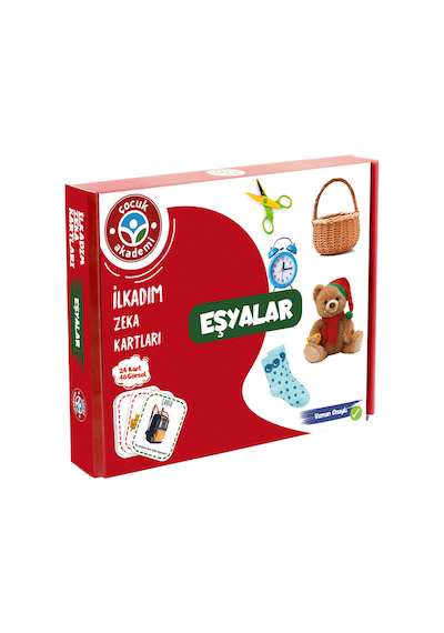 Çocuk Akademi Ilk Adım Zeka Kartı Eşyalar