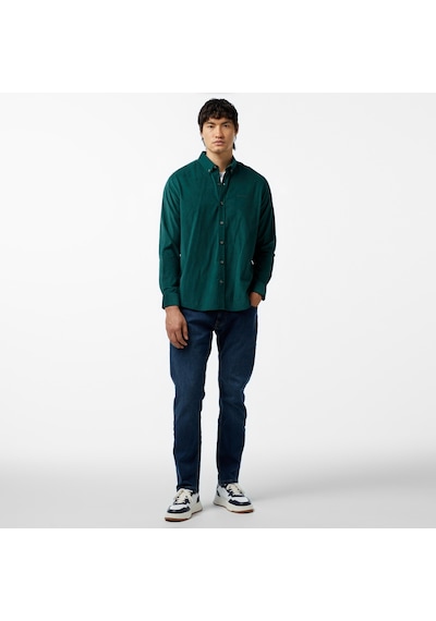 Nautica Erkek Yeşil Classic Fit Gömlek Düz W47424t Yeşil