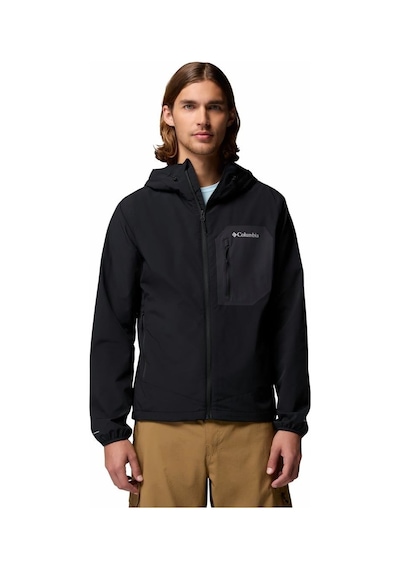 Columbia Tall Heights Iıı Kapüşonlu Erkek Softshell-9142 Siyah
