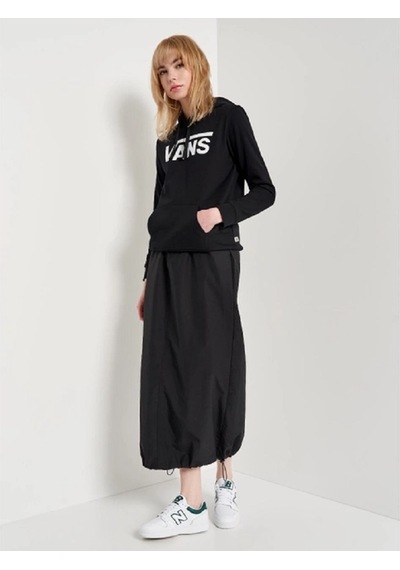 Vans Drop V Logo Hoodie-b Kadın Sweatshirt vn0a5hnpblk1-14682 001