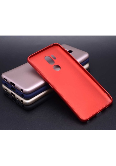 LG Uyumlu G7 Kılıf Zore Premier Silikon Kapak Siyah