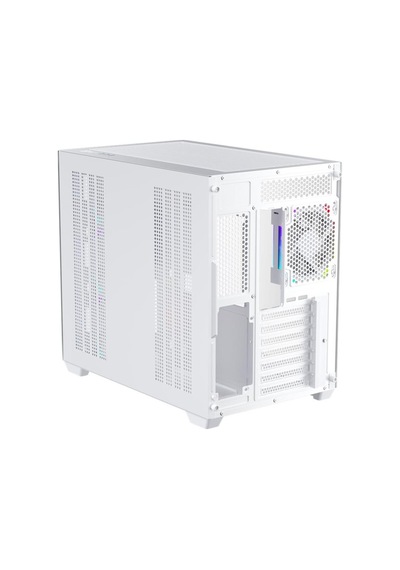 Bv7 Beyaz Ack 750w 80+ Bronze Argb 4x12cm Fan Panoramik Temperli Cam Usb 3.0 Atx Kasa