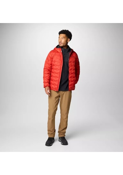Columbia Delta Ridge Down Hooded Erkek Kaz Tüyü Mont Wo6610 001