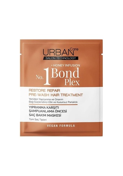 No.1 Bond Plex Yıpranma Karşıtı Duş Öncesi Saç Bakım Maskesi 50 Ml- Vegan
