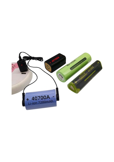 Powermaster Pm-29723 4.2v 1a Manyetik Usb Şarj Kablosu Büyük Lityum Piller İçin Portatif Şarj Çözümü