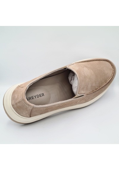 Greyder 64696 Vizon Nubuk Deri Erkek Casual Comfort Ayakkabı Vizon