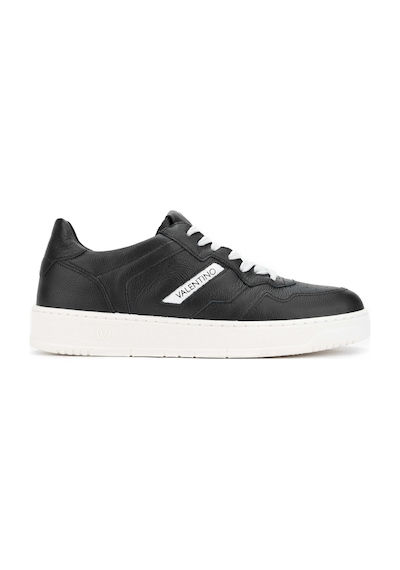 Mario Valentino Unisex Hakiki Deri Siyah Sneakers & Spor Ayakkabı 1040 95a2501 Ayk Y24 Black/whıte Beyaz - Siyah