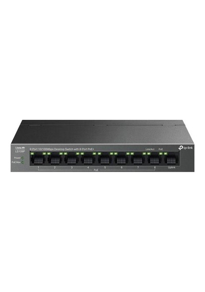Tp-lınk 8port Poe 63w 10/100 Yönetilemez Switch Ls109p-212710