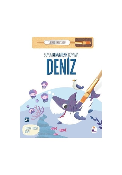 Suyla Rengarenk Boyama / Deniz Sihirli Fırçasıyla