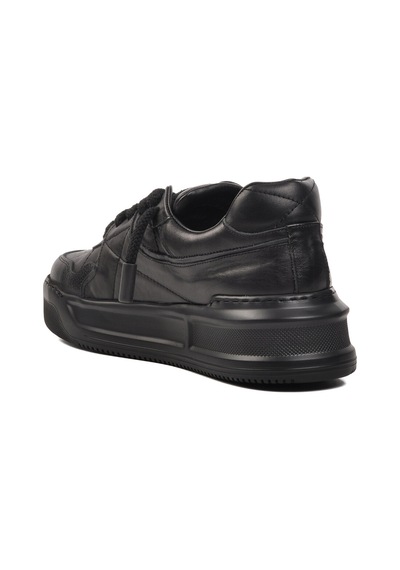 Siyah Cilt Erkek Sneaker Premium 1306 M Siyah Cilt Siyah