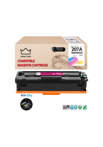 Hp 207a W2213a Uyumlu Toner Kırmızı - Çipli/ Laserjet M255 / M282 / M283