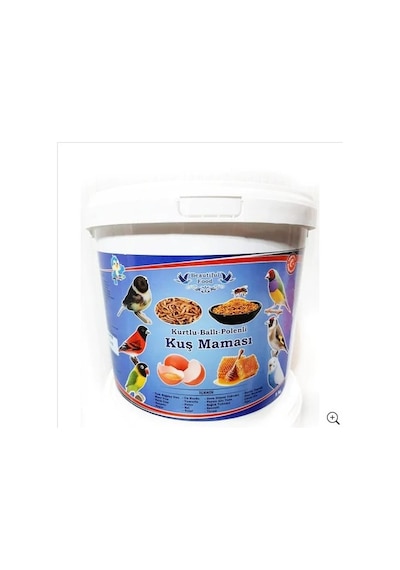 Beautiful Food Kurtlu Ballı Polenli Kuş Maması Kuş Yemi 5 Kg