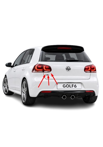 Vw Golf6 2009-2013 Arası Depo Ledli Sağ Ve Sol İç Stop Lambası 5k0945093p / 5k0945094p