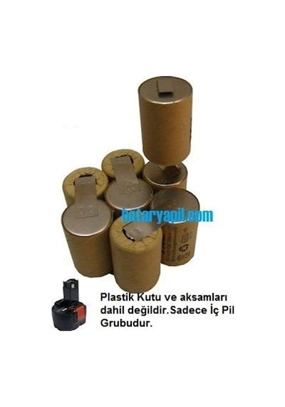 Bosch 2607335461 9.6V Batarya için 2400Mah Pil Grubu