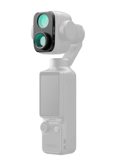 Telesin Osmo Pocket 4p Geniş Açı Lens 0.75x Wide Angle Geniş Açı Ek Objektif
