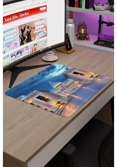 Vatikan V2 48x40 Xl Gaming Kauçuk Kaymaz Taban Mouse Pad Fare Altlığı