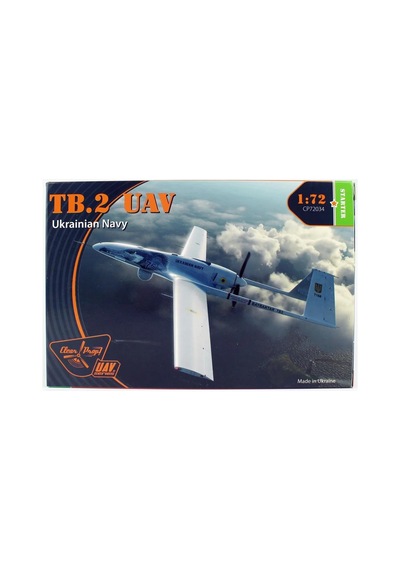 1/72 Tb.2 Uav Ukrayna Donanmas Silahlı İnsansız Hava Aracı Maketi, Clear Prop Models 72034