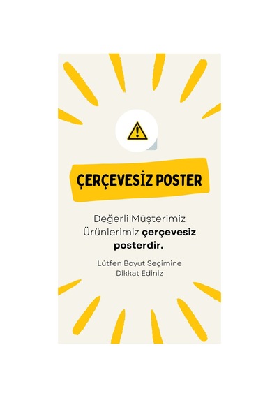 3'lü Poster Seti, Estetik Duvar Posteri Seti, Çerçevesiz Poster