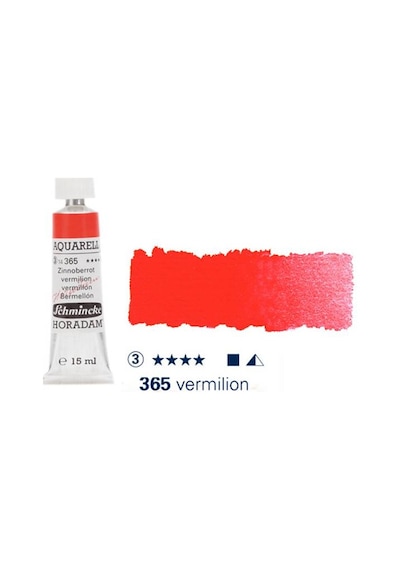 Schmincke Horadam Aquarell Tube 15ml Seri 3 Vermilion 365