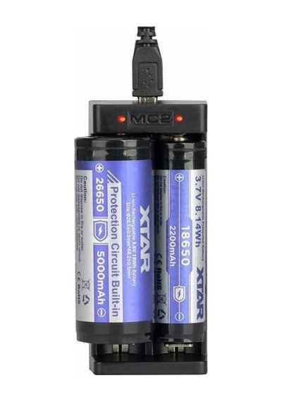 Xtar Mc2 İkili Li-ion Pil Şarj Cihazı Evimdeyokyok